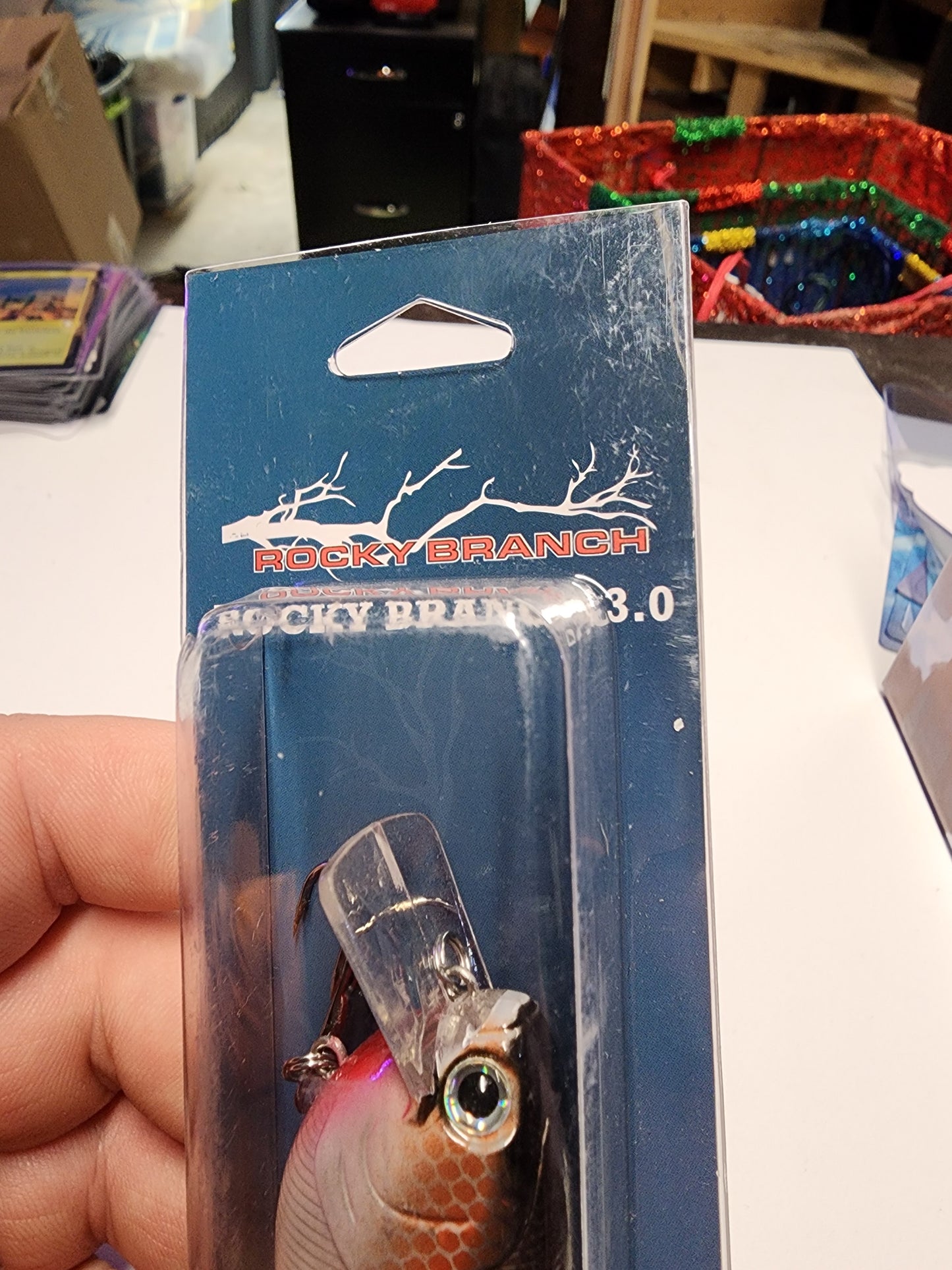 Rocky branch 3.0 ½oz copper green shad