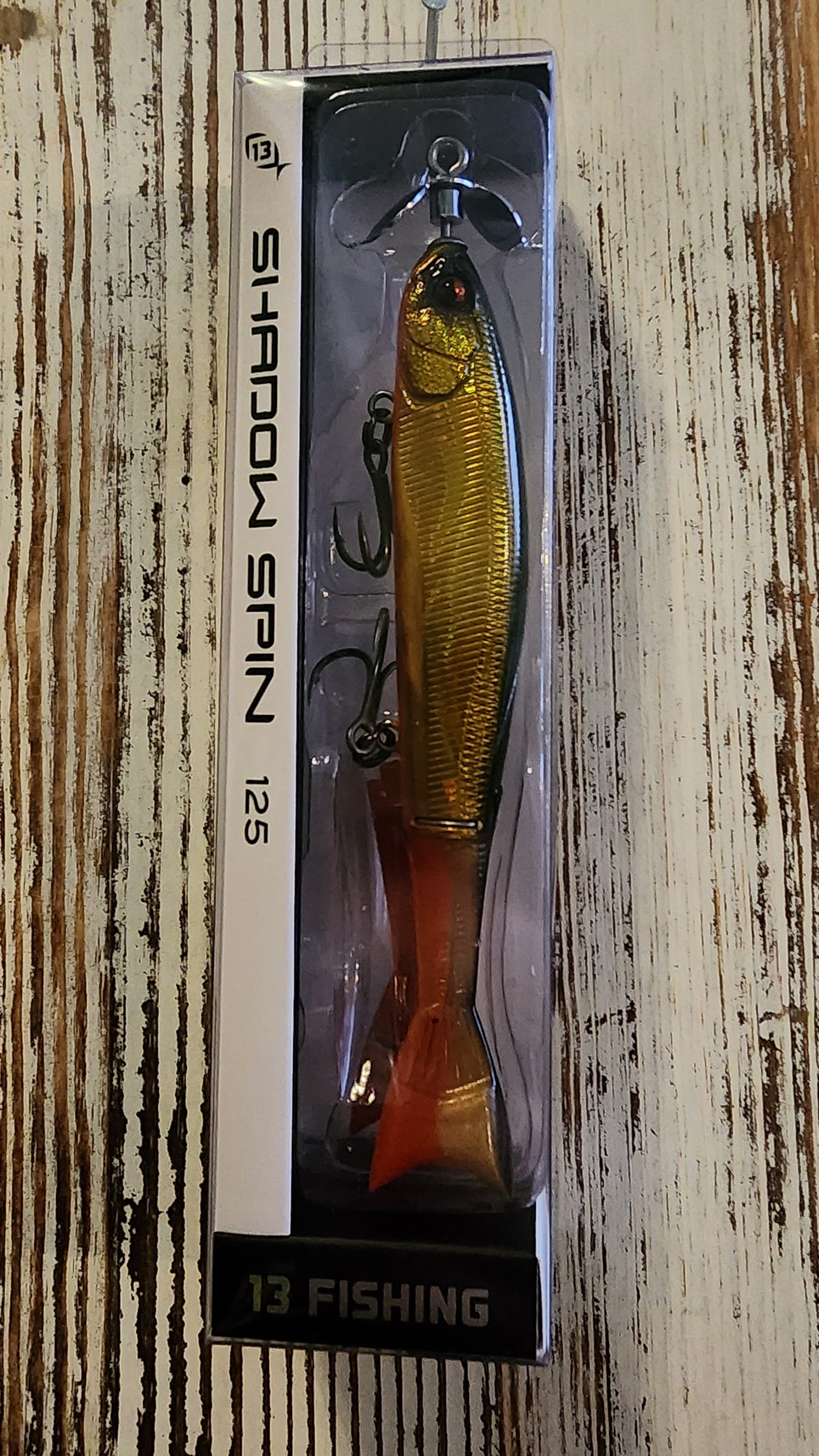13 fishing shadow spin 125 goldilocks
