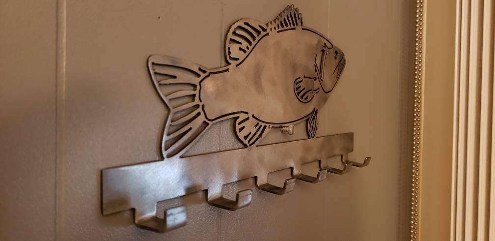 Large Mouth Bass Keychain Rack