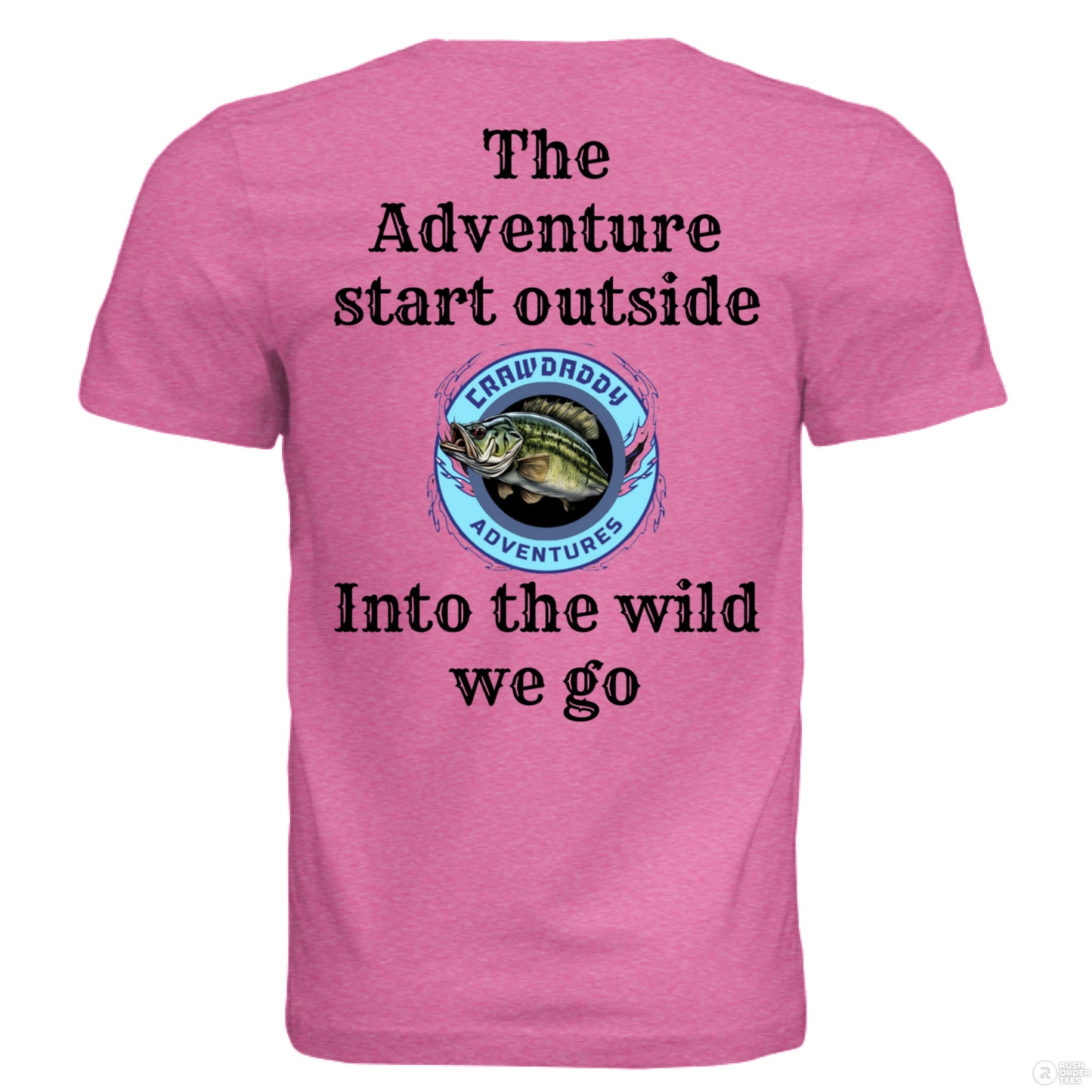 Charity Pink Triblend - BACK
