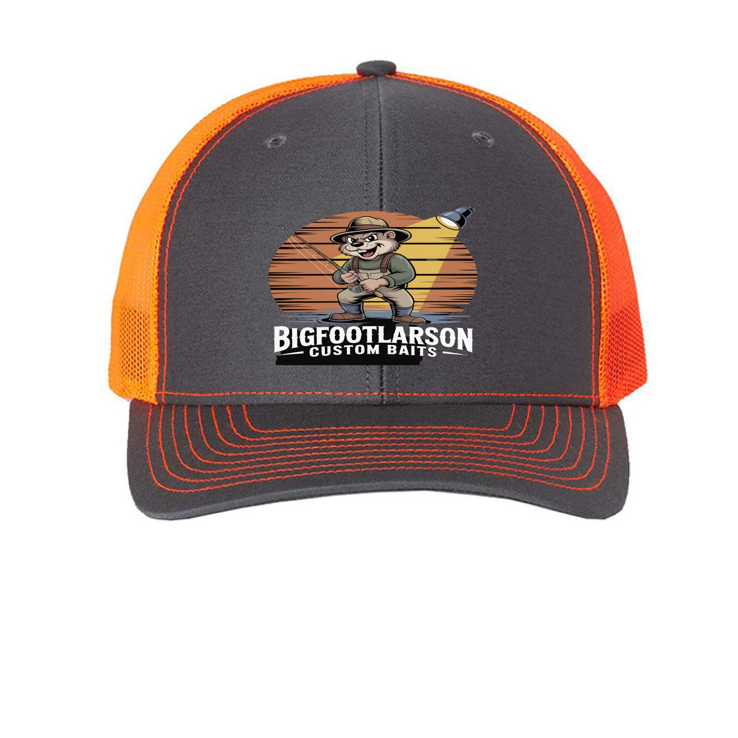 Charcoal/ Orange - FRONT