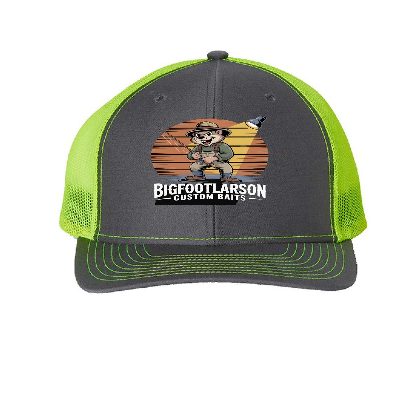 Charcoal/ Neon Yellow - FRONT
