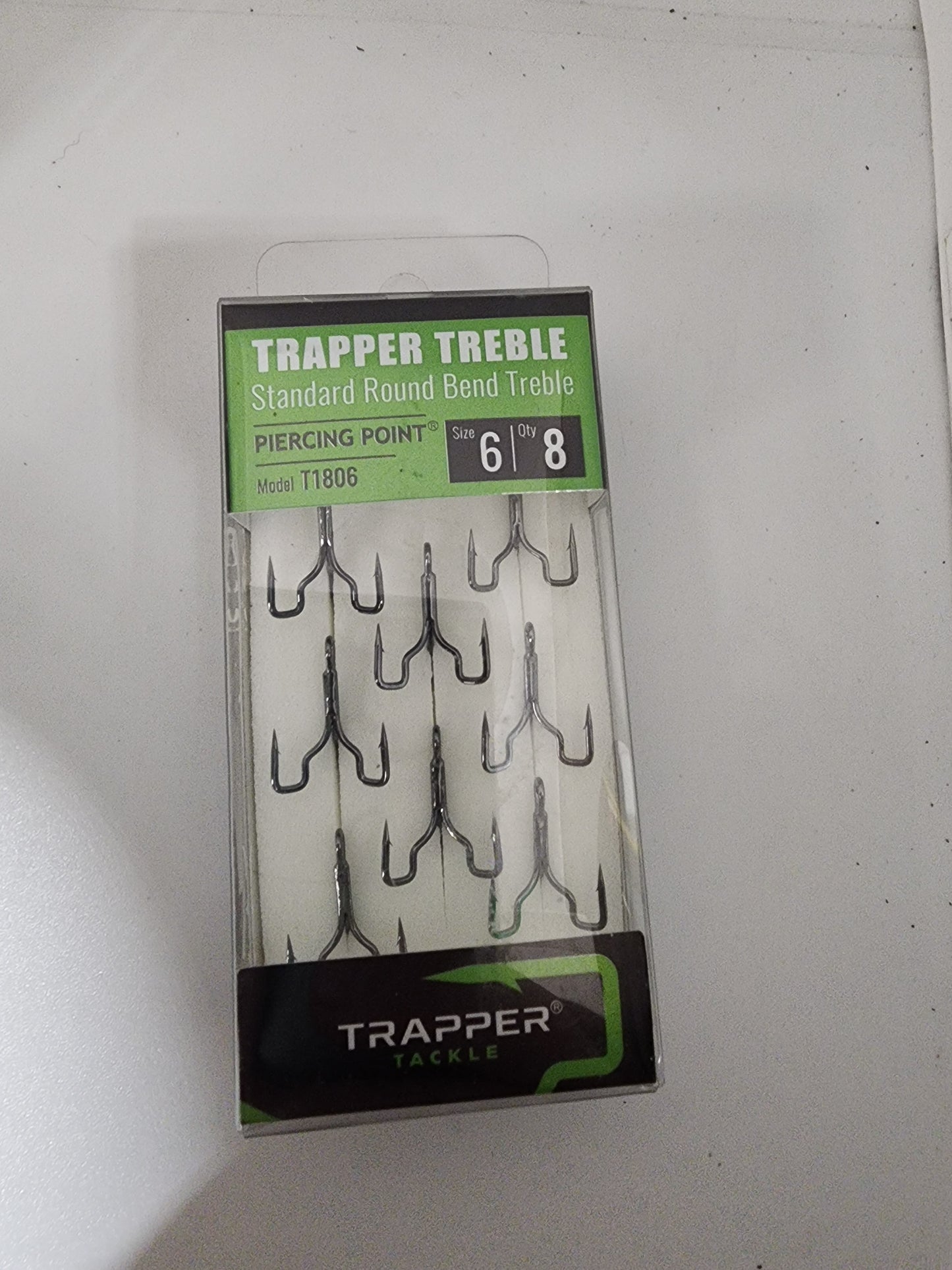 Trapper tackle treble hooks