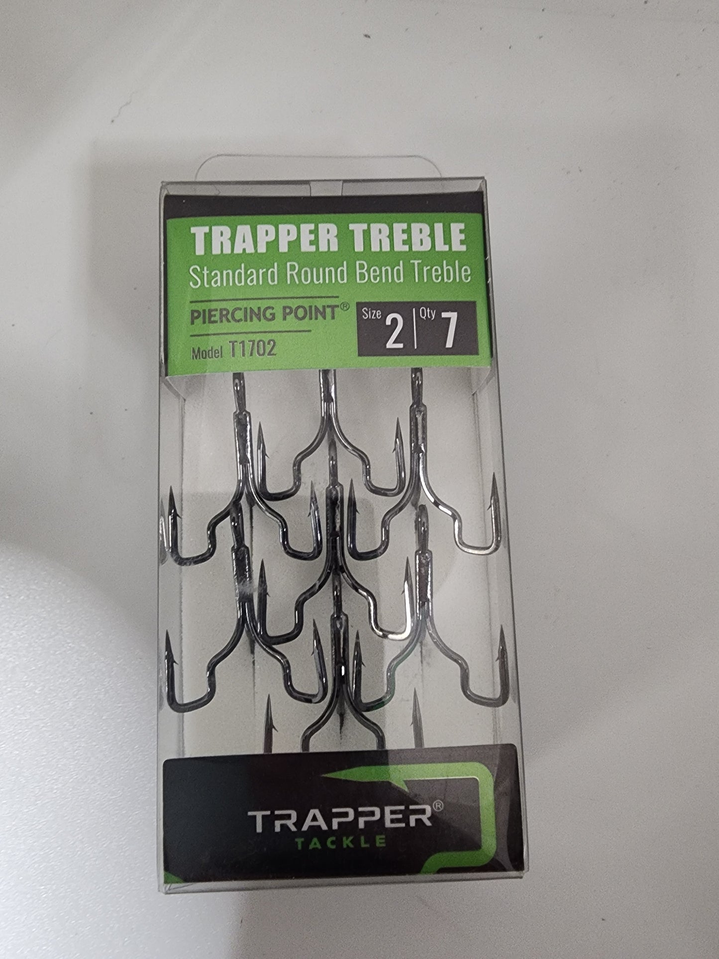 Trapper tackle treble hooks
