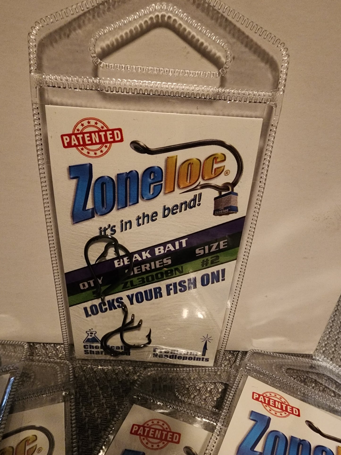 Zoneloc beak bait size#2 hooks qty 5