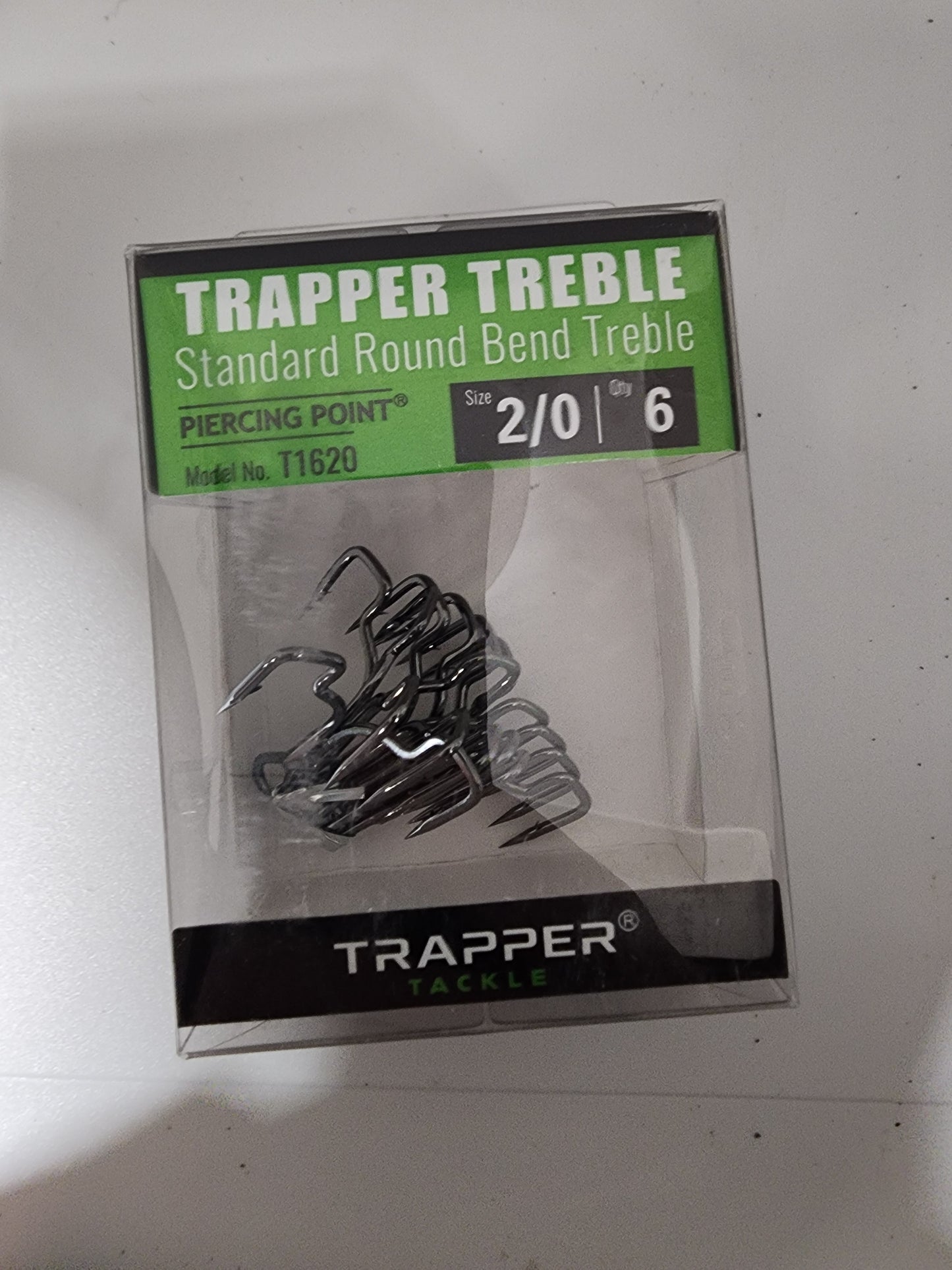 Trapper tackle treble hooks