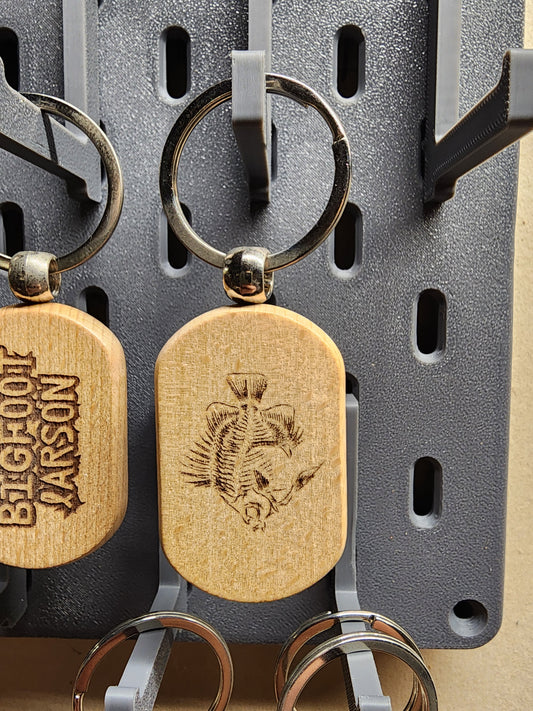 Bigfootlarson Custom Baits key chain