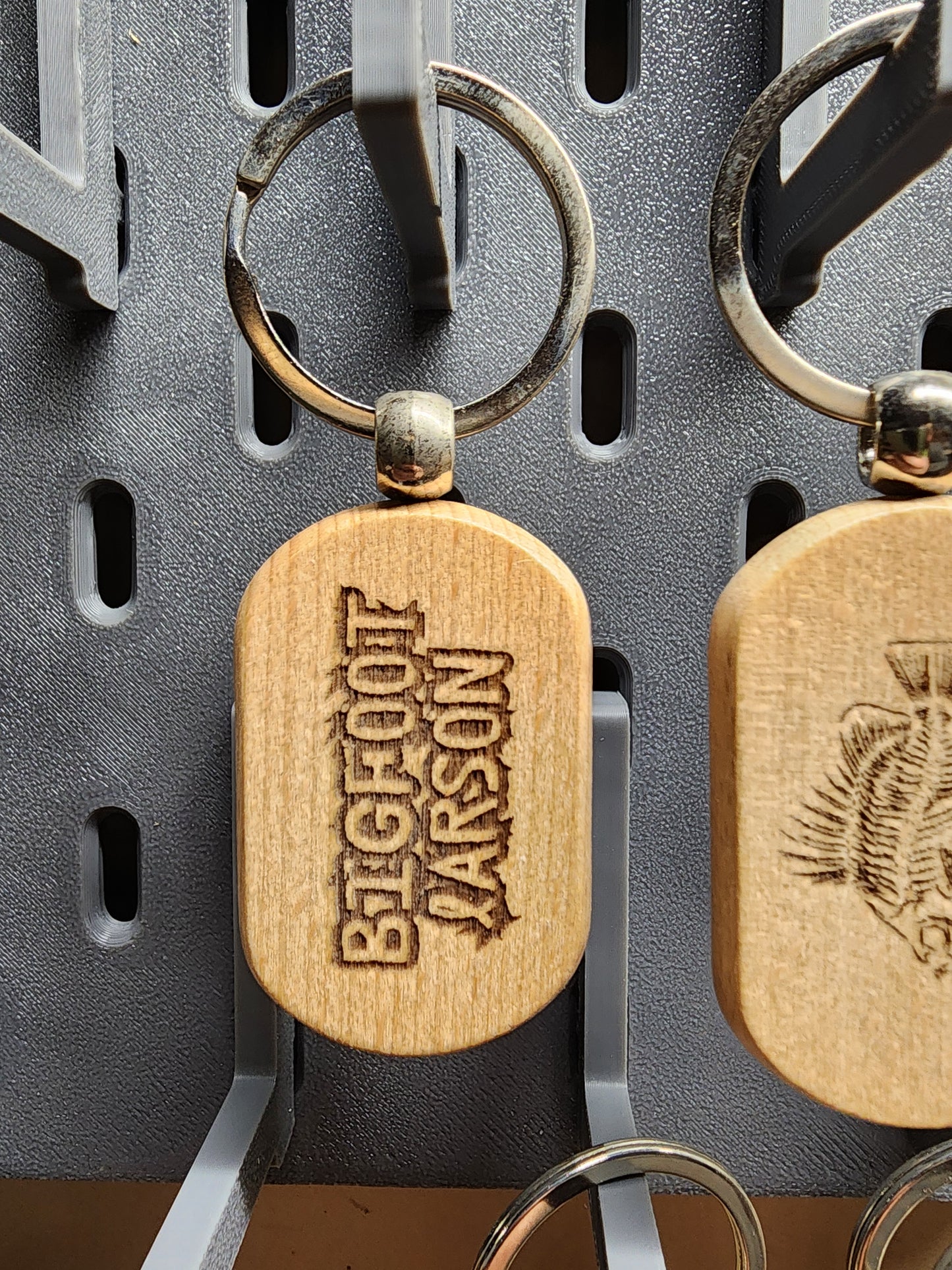 Bigfootlarson Custom Baits key chain