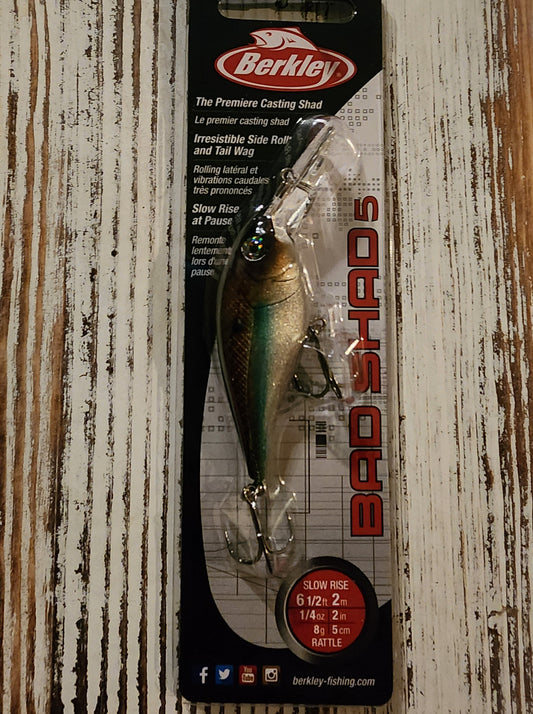 Berkley bad shad 5 rusty shad