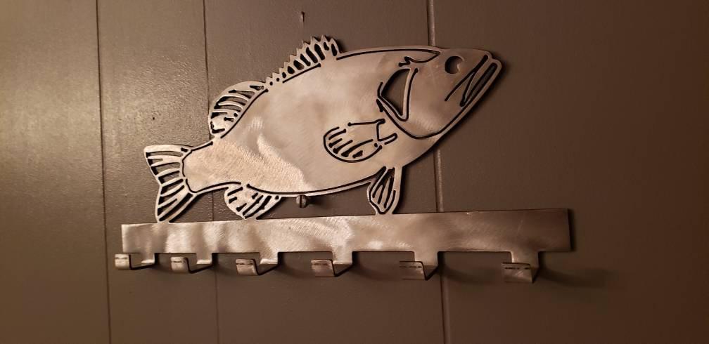 Large Mouth Bass Keychain Rack