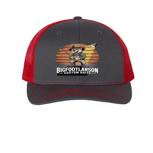Charcoal/ Red - FRONT