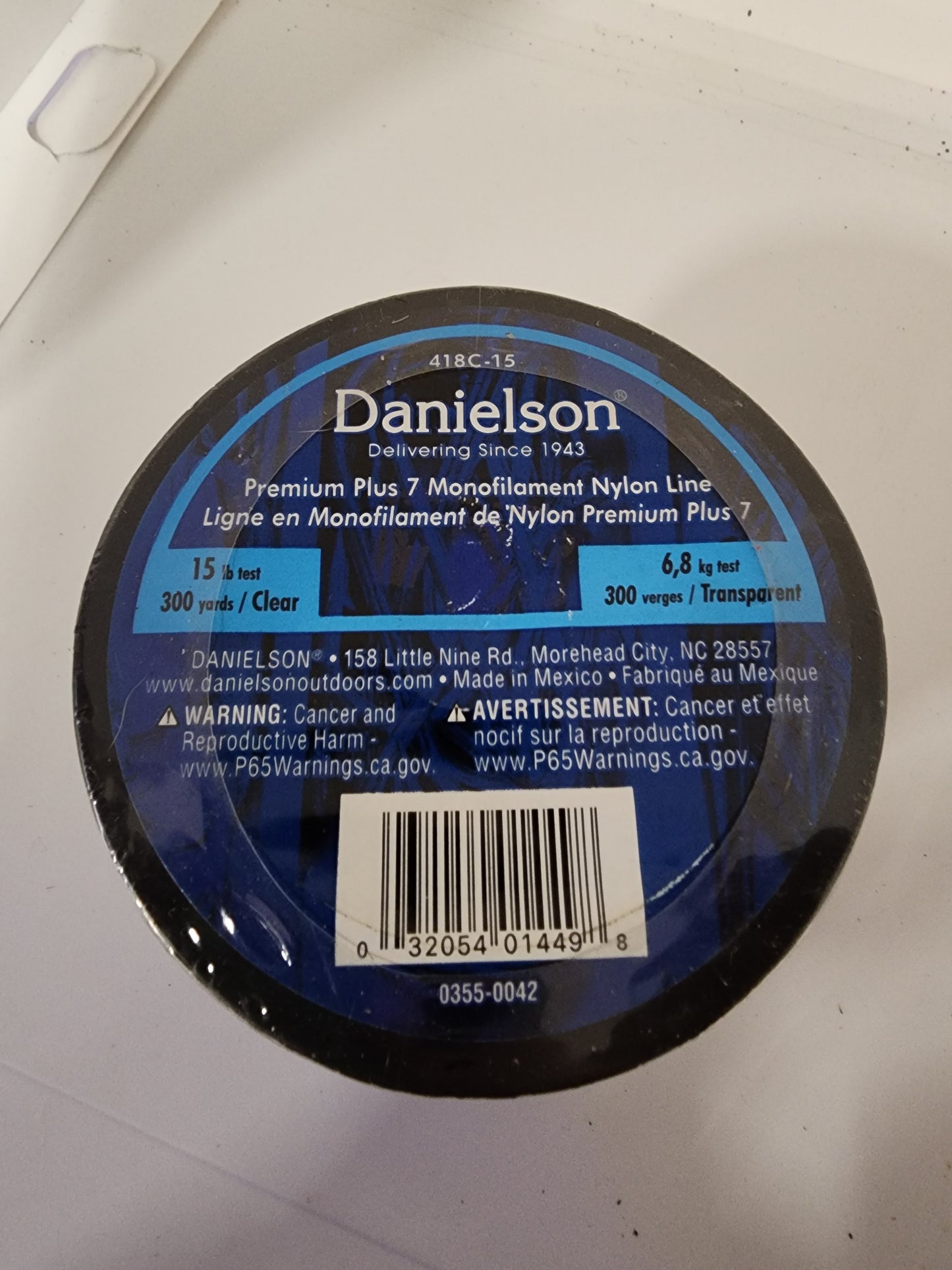 Danielson 15lbs mono