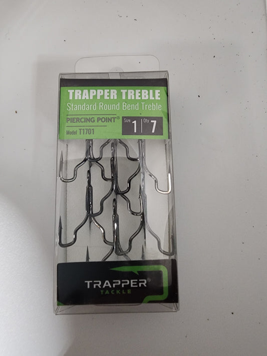 Trapper tackle treble hooks