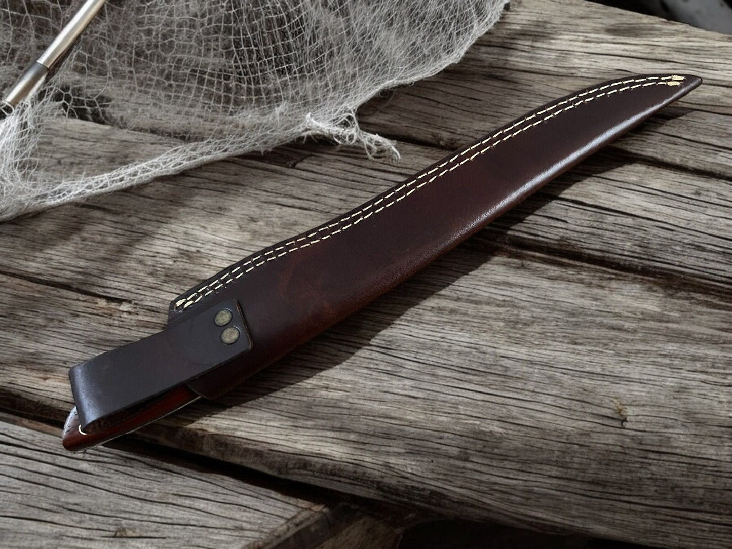 Handcrafted Rosewood Fillet Knife - Precision at 14.4